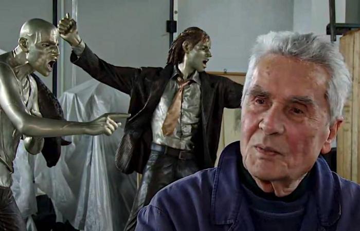 Ha muerto Giuliano Vangi, un gigante de la escultura. Su estatua de Wojtyla se encuentra en los Museos Vaticanos