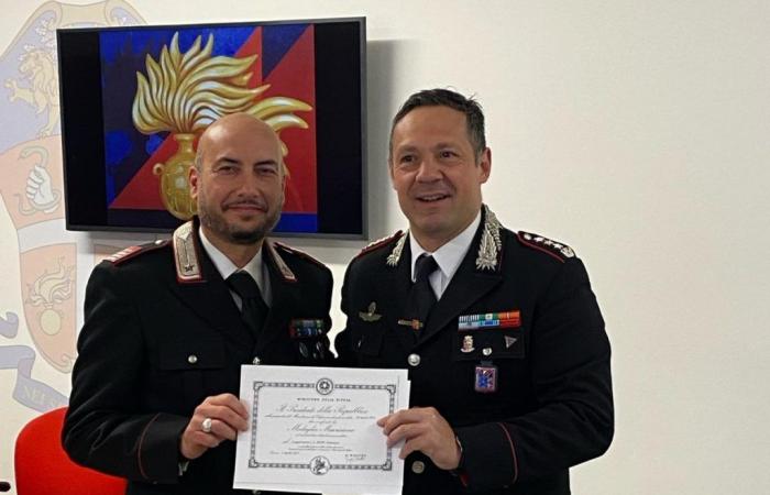 “Medalla de Mauricio” al teniente CS Domenico Pepe de los Carabinieri de Teramo – ekuonews.it