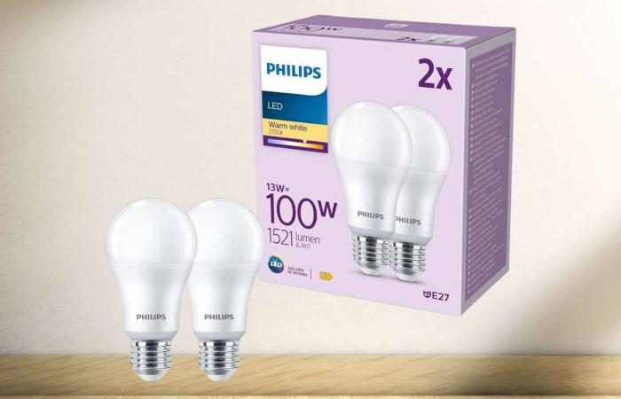 Bombillas LED Philips E27 a PRECIO DE REBAJA en Amazon (-22%)