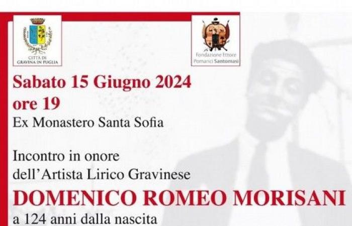 Encuentro en honor del artista de ópera de Gravino: Domenico Romeo Morisani