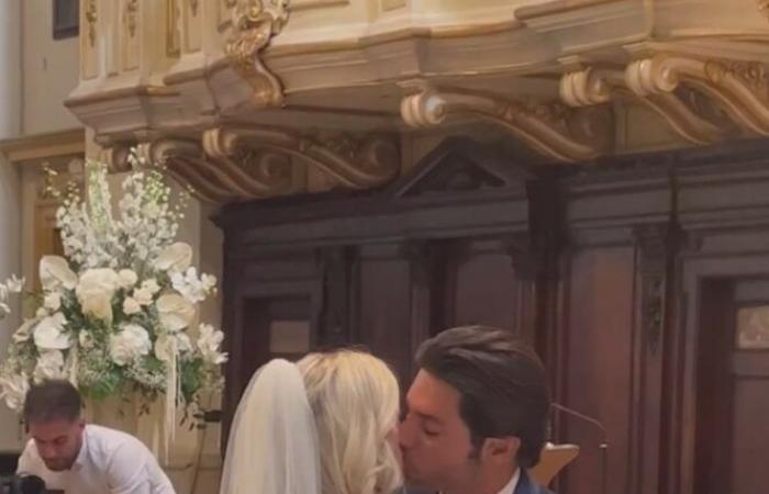 La ex gieffino VIP Andrea Denver regresó a Italia para casarse con la modelo Lexi Sudin: muchos amigos VIP en la boda en Verona, fotos – Gossip.it
