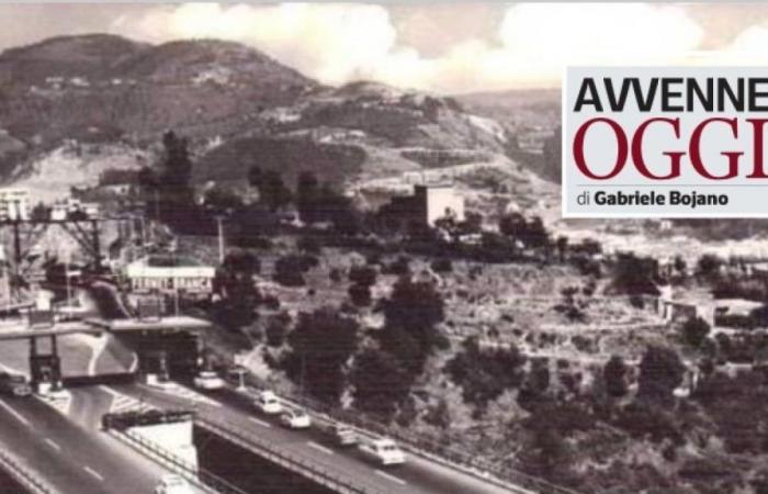 14 de junio de 1974: se abre la autopista A3, ahora se puede ir de Salerno a Reggio Calabria