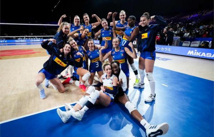 Voleibol femenino, Italia asegura el pase a París 2024 y la final de la Liga de las Naciones