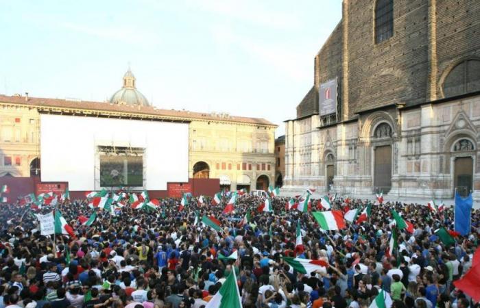 Bolonia, las pantallas gigantes y las plazas donde ver Italia en la Eurocopa 2024: jardines Margherita, parques, DumBo, Dlf y otros