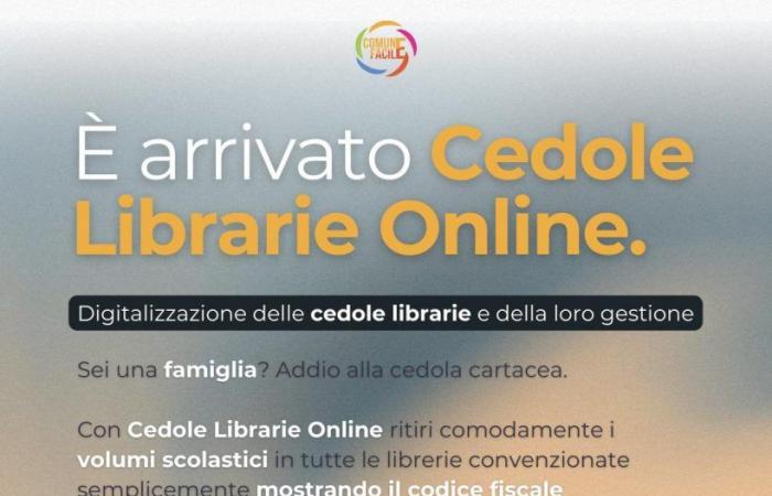 Cortona, llegan cupones digitales para conseguir libros gratis para la escuela primaria