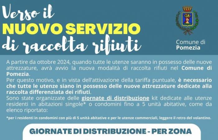 Nuevo método de recogida de residuos en Pomezia a partir del próximo otoño. – Radio Estudio 93