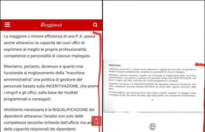 Pacentro provincia de Reggio Calabria: copiar y pegar para el programa del alcalde Silvestri