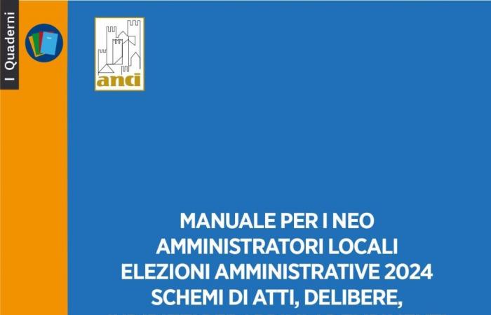 Elecciones administrativas 2024: Los mejores deseos de Anci Puglia a los alcaldes recién elegidos. El Manual Anci para nuevos administradores