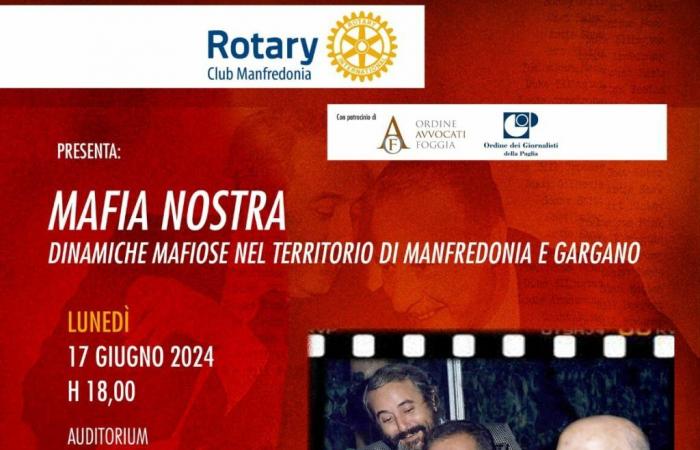 Manfredonia, 17º evento “Nuestra Mafia. Dinámica mafiosa en el territorio de Manfredonia y el Gargano”