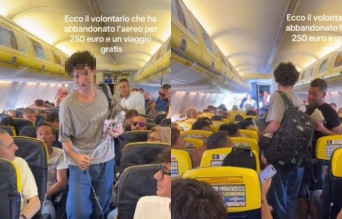 Vuelo de Ryanair Bérgamo-Mallorca con overbooking, la azafata ofrece 250 euros y viaje gratis a quien baje del avión