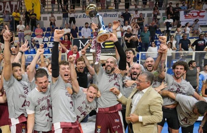 Gran celebración Libertas Basketball Livorno: en A2 después de 33 años