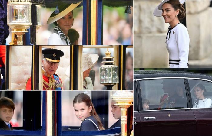 Trooping the Colour 2024, Kate Middleton vuelve al público en el desfile del rey Carlos III
