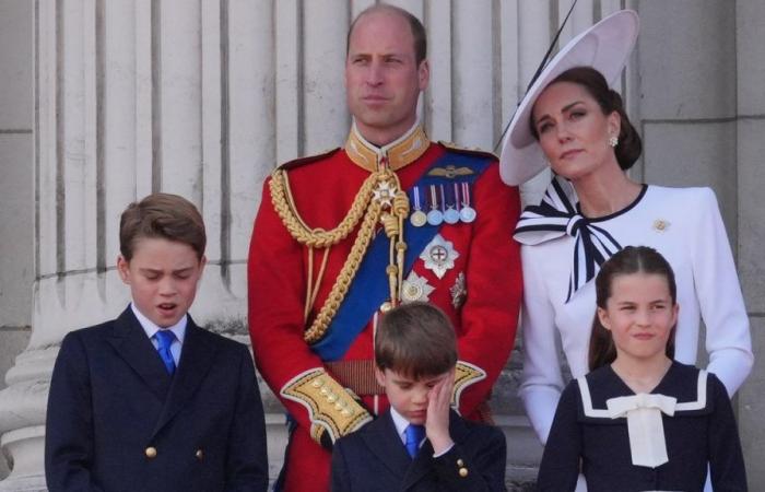 Los bostezos de Louis, la sonrisa de Kate Middleton: las fotos más bellas desde el balcón de Trooping The Colour
