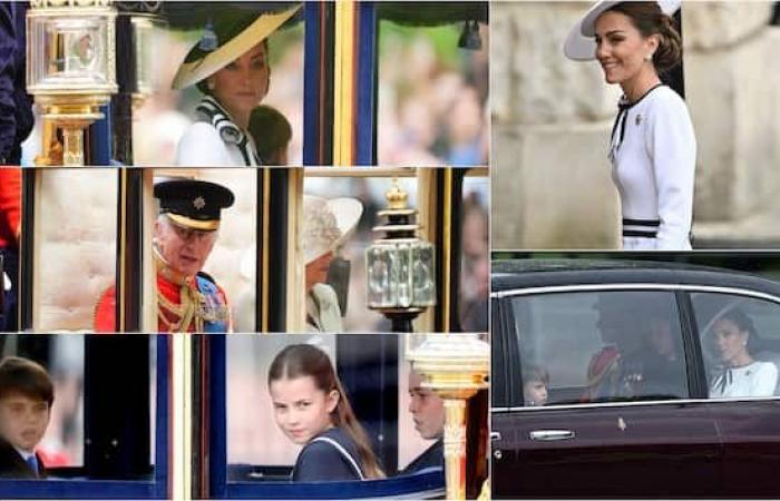Trooping the Color 2024, Kate Middleton regresa al público en el desfile del rey Carlos III. VIVIR