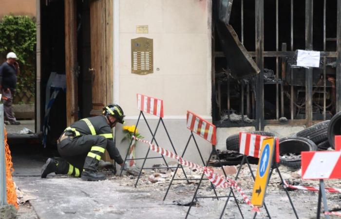 Cómo empezó el incendio en el garaje de via Fra Galgario