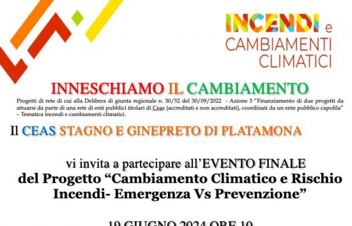 Sorso, cierre del proyecto “cambio climático y riesgo de incendio” – Sassari Notizie