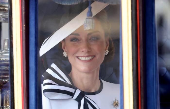 Primera aparición pública de Kate Middleton tras anunciar que tenía cáncer
