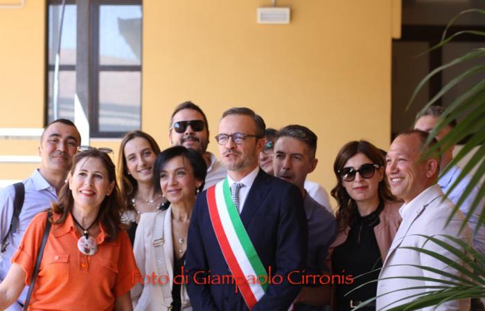 Ayer por la mañana se inauguró en Cagliari el centro multimedia de visitantes Point de Carbonia Città di Fondazione