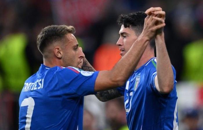 El primer tiempo fue suficiente para Italia: jugó, dominó, ganó y hasta le dio el gol a Albania