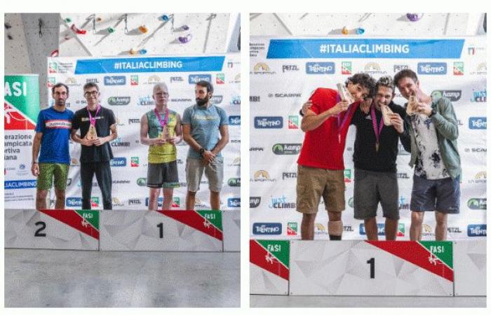 Escalada deportiva: los nuevos campeones italianos de paraescalada coronados en Reggio Emilia