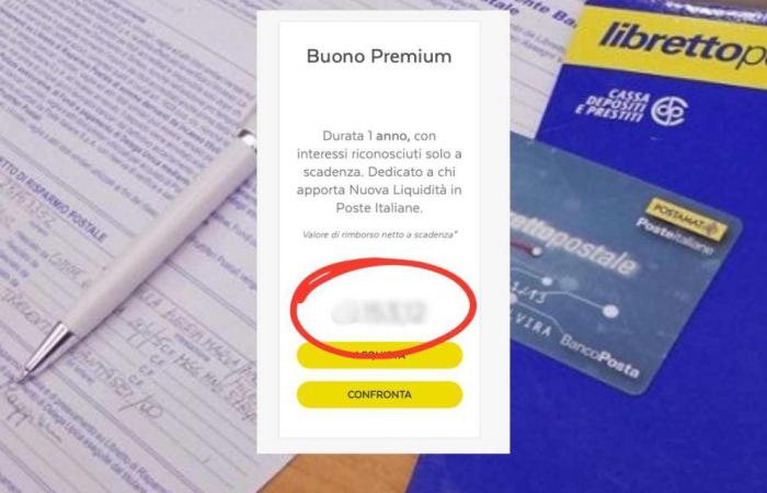 Tengo una libreta de correos, ¿cuánto gano con 5.000€ de bono premium?