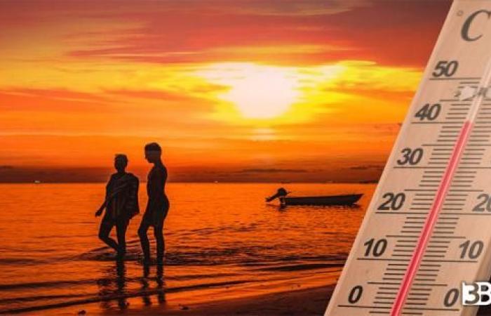 Temperaturas de destino – Pico de calor a partir de mitad de semana con máximas de hasta 40°C y luego descenso de temperatura « 3B Meteo