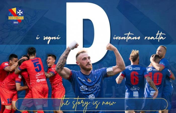 Il Vescovado – Costa d’Amalfi escribe la historia: Bisceglie derrotada, ¡las costas son Serie D!