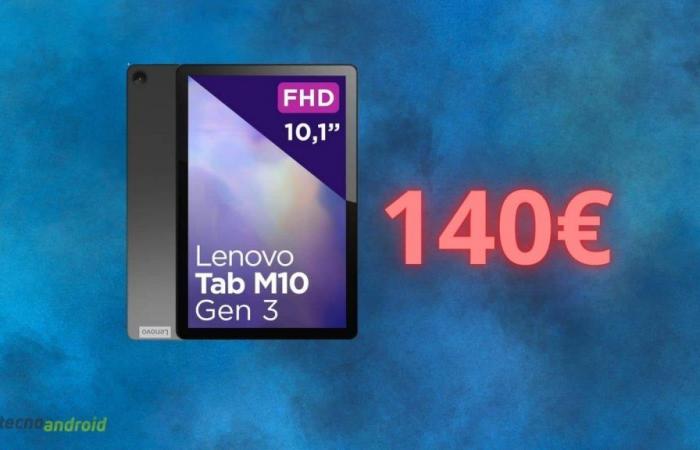 Lenovo Tab M10: la tableta cuesta solo 140 euros en AMAZON