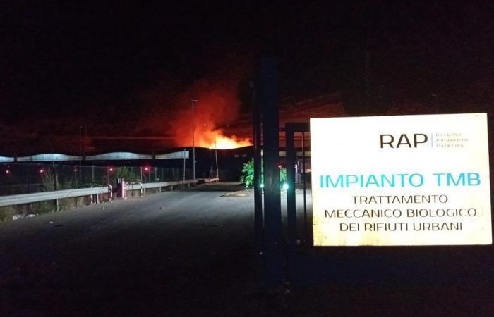 Se produce un incendio en Bellolampo, residuos en llamas dentro del tanque VII – BlogSicilia