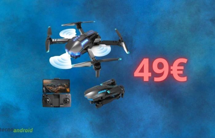 Drone con cámara en OFERTA por menos de 50 euros en AMAZON