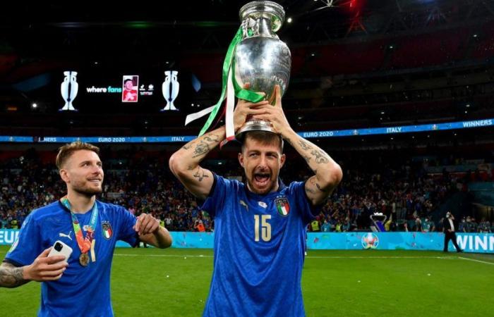 Lazio, “el club de los 12”: aquí están los jugadores biancocelesti en el podio de la Eurocopa