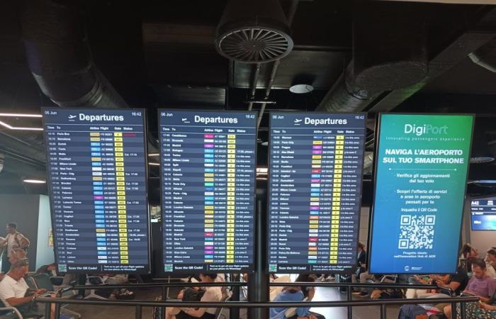 Actualizaciones en tiempo real gracias a la IA en el aeropuerto de Fiumicino