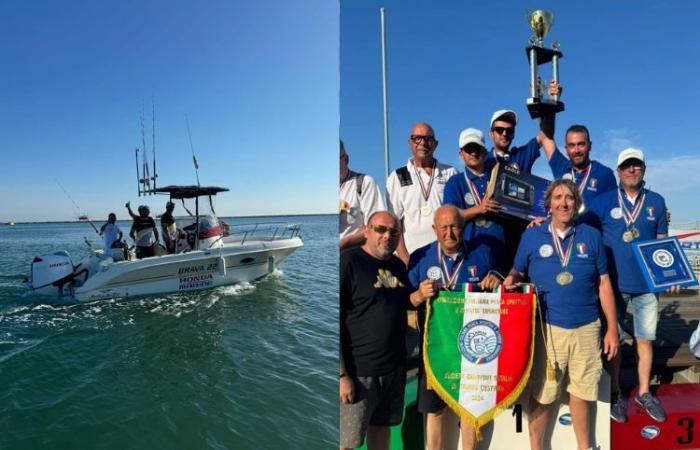 El Dolphin Club Pescara gana el primer puesto en el campeonato italiano de pesca deportiva