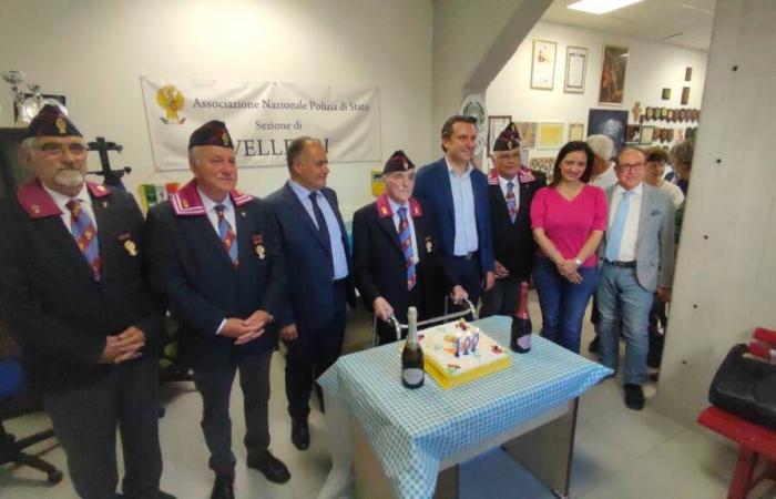 Velletri – Emoción en el centenario de Nicola Ladaga celebrado con la Asociación Nacional de la Policía del Estado