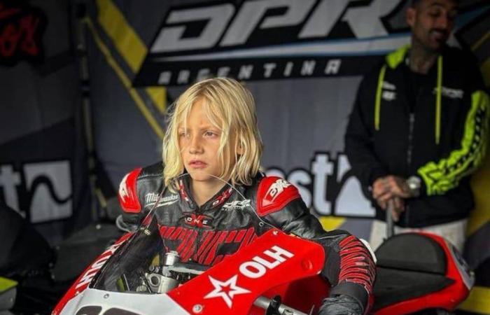Drama en Superbike. Murió el piloto argentino Lorenzo Somaschini a los 9 años