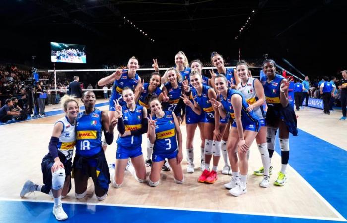 La selección nacional femenina de voleibol jugará en Florencia el 9 de julio