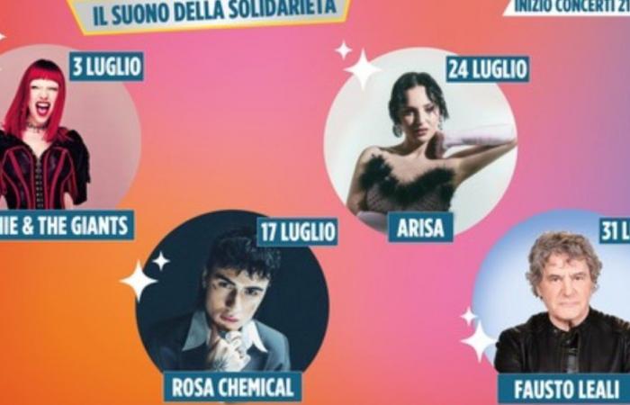 Vuelve “Verano en Máximo”, entre los protagonistas Rosa Chemical, Arisa y Fausto Leali