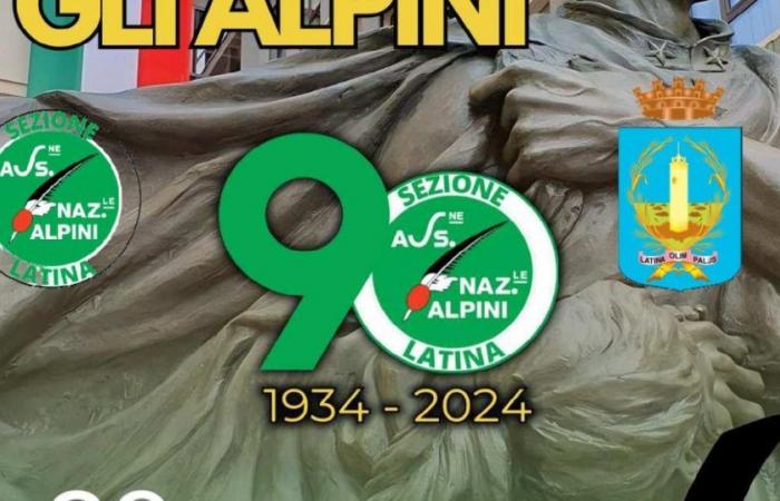 Municipio de Latina – 90 aniversario de la sección alpina de Latina