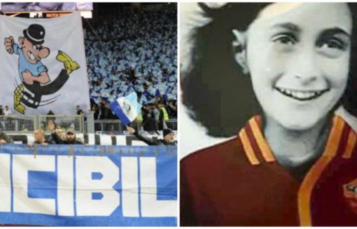 Doce ultras de la Lazio a juicio por las pegatinas de la jugadora romana Anna Frank en el Olímpico