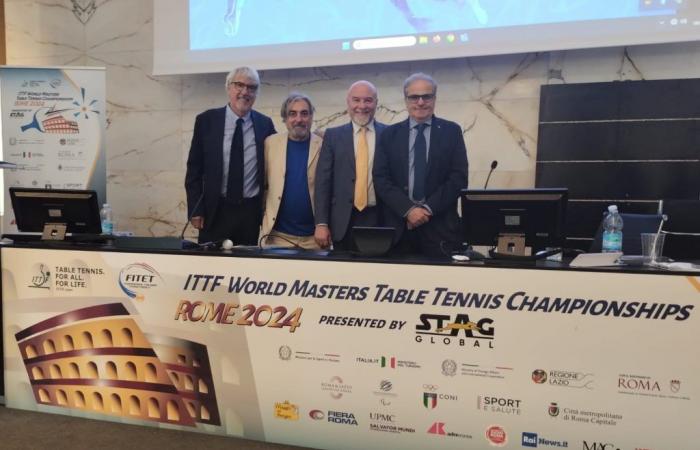 El campeonato mundial de tenis de mesa presentado en Roma. Tasso: “¿Y si Manfredonia estuviera presente?”