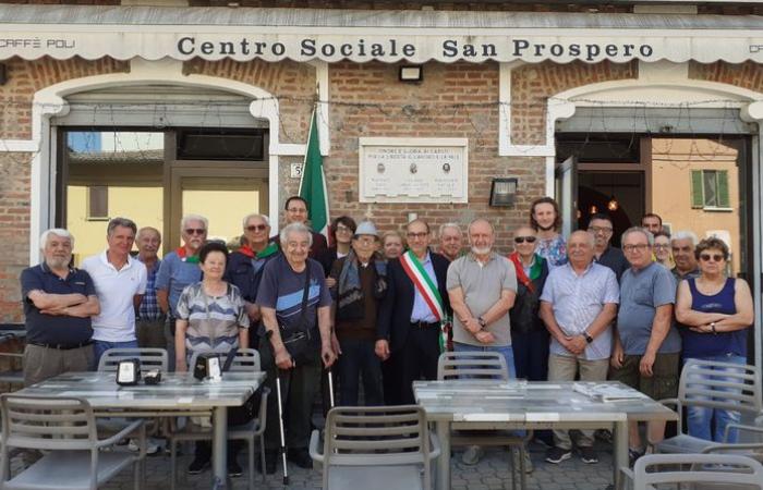 En San Próspero la memoria de Ugo Masrati, Giuseppe Casadio Gaddoni, Natale Bolognesi y Rino Geminiani
