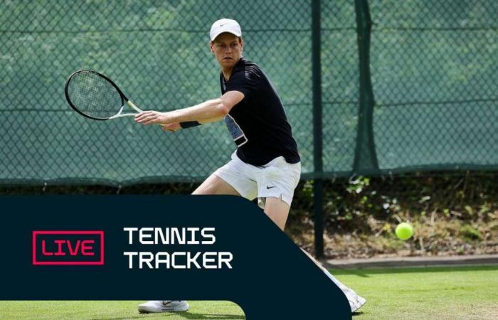 Tennis Tracker: Sinner debuta con victoria en Halle, en Queens y Alcaraz, Musetti y Arnaldi
