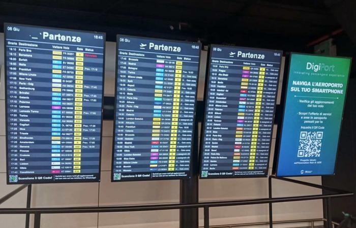 La inteligencia artificial en el aeropuerto ayuda a quienes salen de Fiumicino