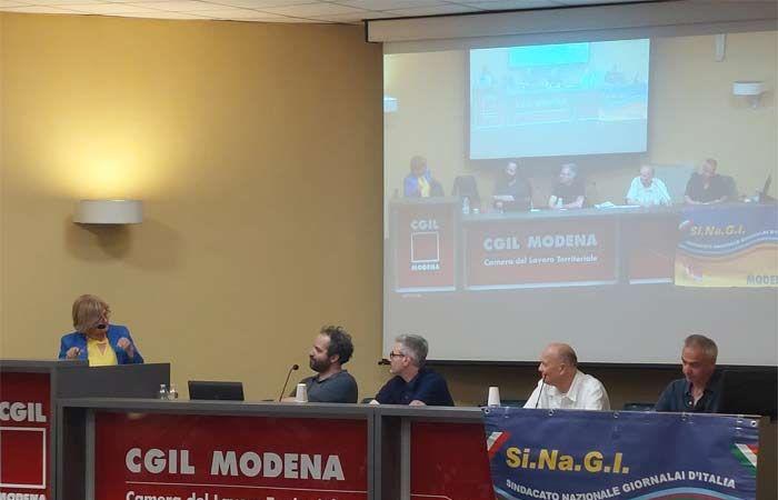 Sinagi Modena: ayer por la tarde se presentó la encuesta sobre los quioscos de Módena