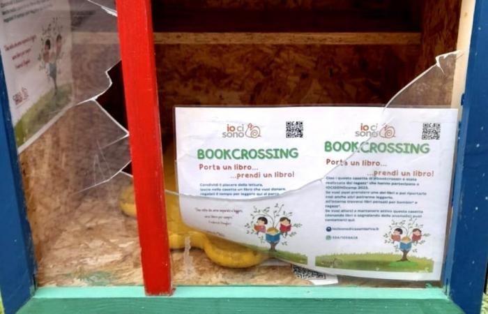 Riva del Garda, unos vándalos destruyen un juguete infantil y la casa del libro