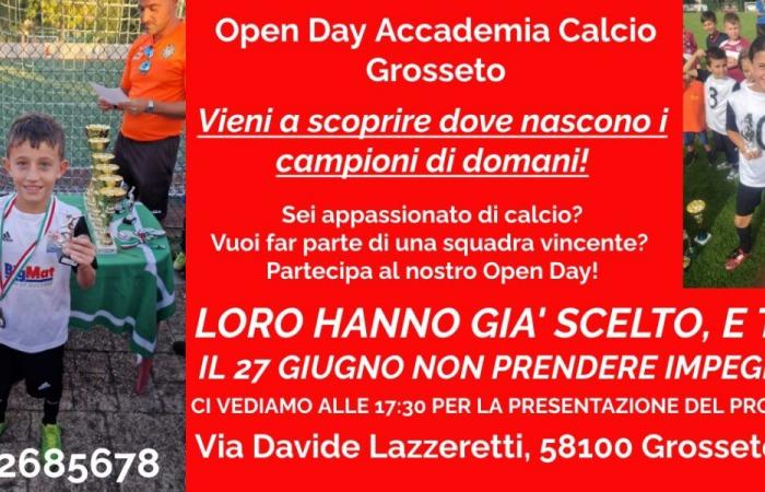 Gran expectación por la jornada de puertas abiertas de la Academia Calcio Grosseto el 27 de junio – Grosseto Sport