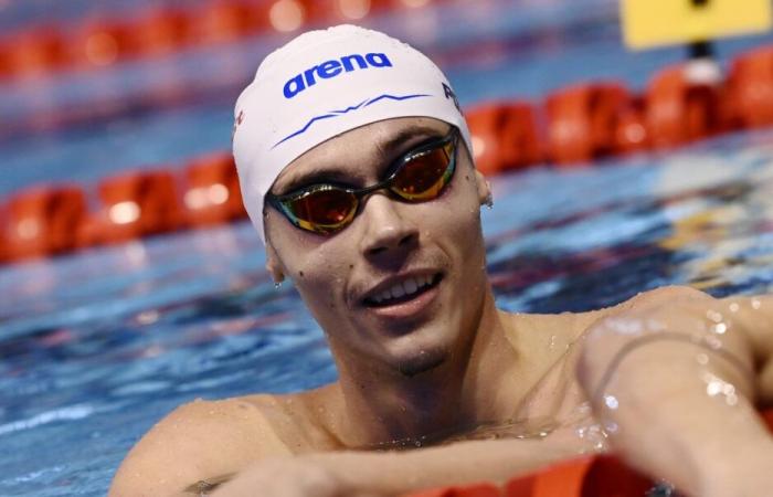 Nadando, David Popovici calienta motores en los 100 metros libres en Belgrado. Romanchuk el mejor en las eliminatorias de 800 sl