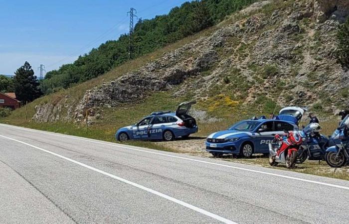 L’Aquila, controles en las carreteras por parte de la Policía Estatal durante el pasado fin de semana