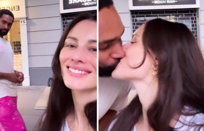 Marica Pellegrinelli celebra tres años de amor con el padre de su hija recién nacida: ojos dulces y un beso social – Gossip.it