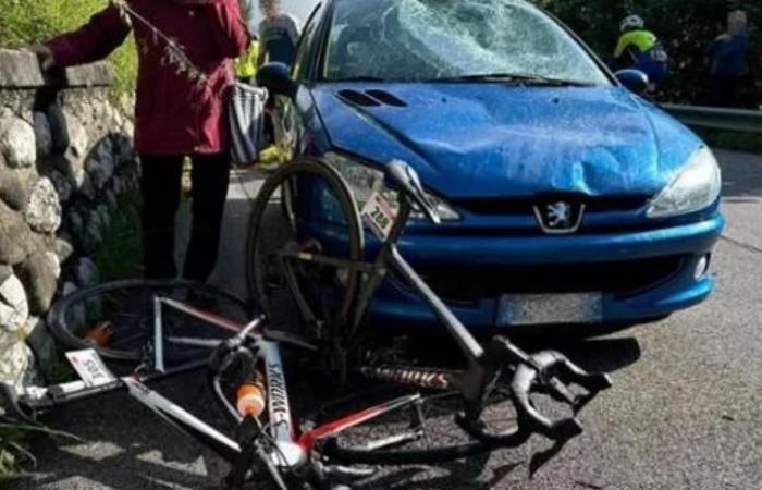 Accidente en los Dolomitas. Llamamiento de Poli “Enseñemos qué hacer durante las carreras ciclistas”